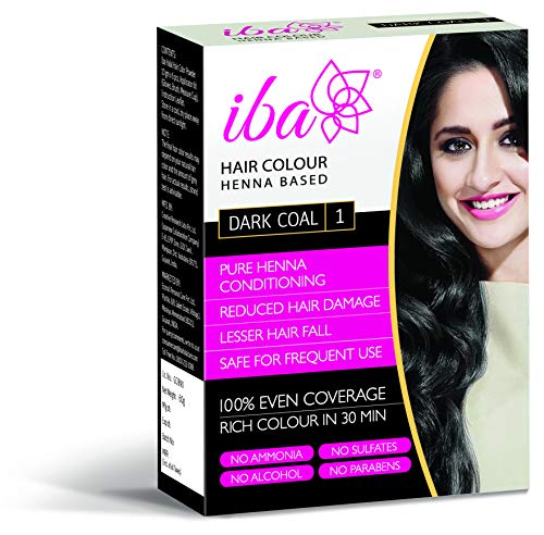 Iba Halal Care Hair Colour, Dark Coal, 60g