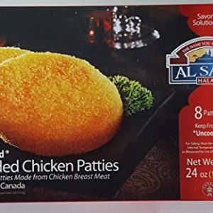 Al Safa Halal Breaded Chicken Patties 1.5lb