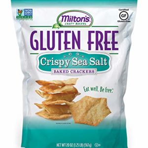 Milton's Gluten Free Crispy Sea Salt Baked Crackers, 1.2 Pound