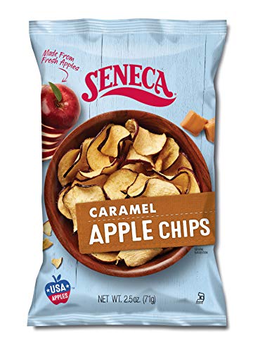 Seneca Caramel Apple Chips,2.5-Ounce Bags (Pack of 12)