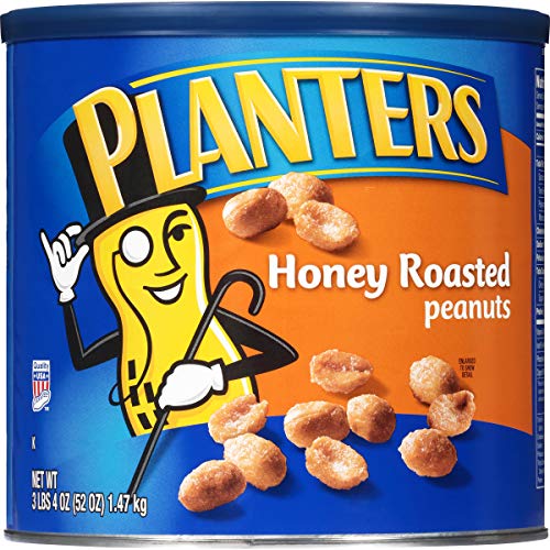 Planters Dry Honey Roasted Peanuts (52 oz, Pack of 2)