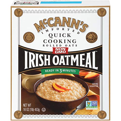 McCann's Irish Oatmeal, Quick Cooking Rolled Oats, 16 Ounce