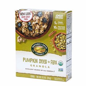 Nature's Path Pumpkin Seed + Flax Granola, Healthy, Organic, 11.5 Ounce box