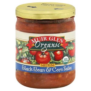 Muir Glen Organic Medium Salsa Black Bean and Corn -- 16 fl oz