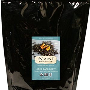 Numi Organic Tea Aged Earl Grey, 16 Ounce Pouch, Loose Leaf Black Tea (Packaging May Vary)