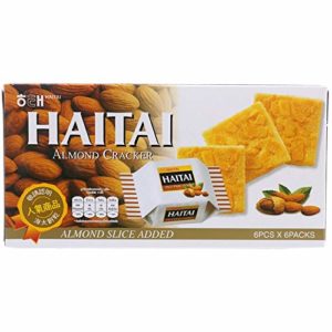 Sinto shop 1pcs Haitai Almond Cracker 172g.