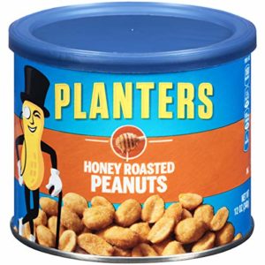 Planters Honey Roasted Peanuts (12 oz Canister)