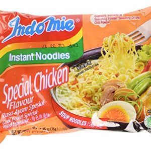 Indomie Instant Noodle Soup Special Chicken Flavor Halal (Pack of 30)