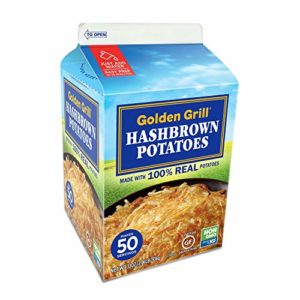 GOLDEN GRILL Russet Premium Hashbrown Potatoes 33 oz. Makes 50 Servings