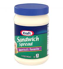 Kraft Sandwich Spread, 15-Ounce Jars