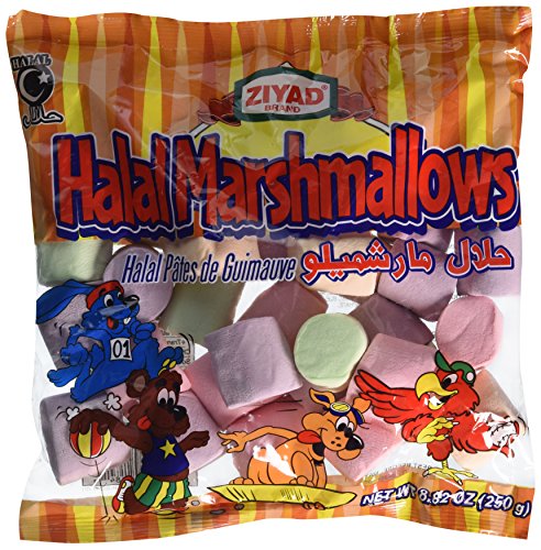 Ziyad Halal Marshmallows, Fruit, 8.82 Ounce