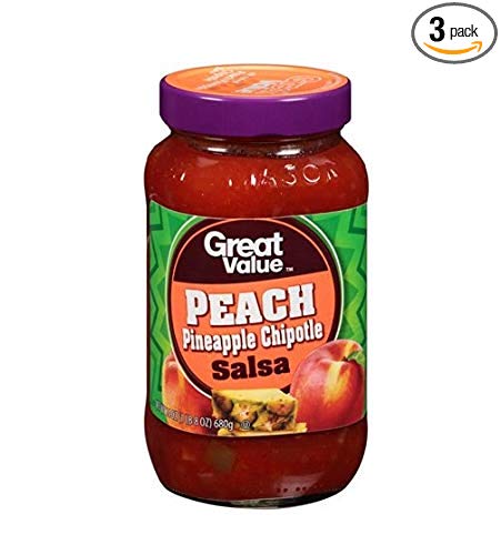 Great Value Peach Pineapple Chipotle Salsa 24 oz