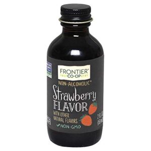 Frontier Natural Products Strawberry Flavor A/F, 2-Ounce