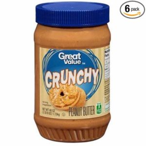 Great Value Crunchy Peanut Butter, 40 ounces