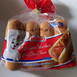 Bimbo Hotdog Buns 8ct (2 pack)
