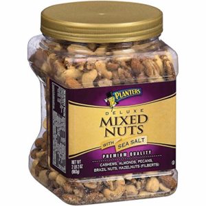 Planters Deluxe Mixed Nuts with Sea Salt - 34 oz.