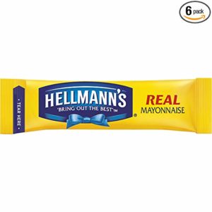 Hellmann's To Go Packets Real Mayonnaise, 3.8 Fl Oz