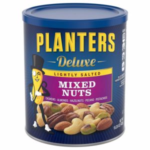 Planters Deluxe Lightly Salted Mixed Nuts (15.25 oz Canister)