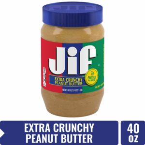 Jif Extra Crunchy Peanut Butter, 40 Oz
