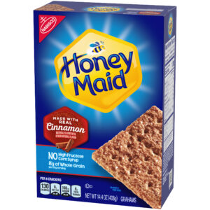 Honey Maid Grahams Cinnamon Crackers, 14.4-Ounce Boxes (Pack of 12)