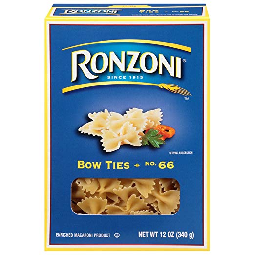 Ronzoni Bow Ties, 12 oz (Pack of 12)