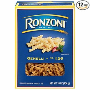 Ronzoni Gemelli, 16 oz (Pack of 12)