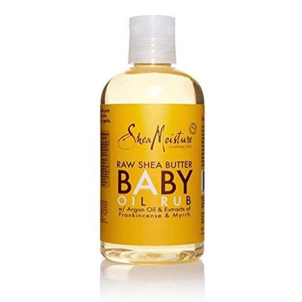 SheaMoisture Raw Shea Butter Baby Oil Rub,8 oz