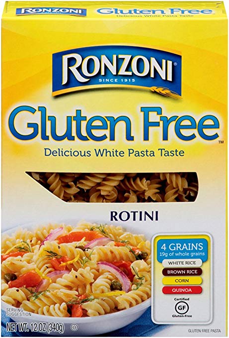 Ronzoni Gluten Free Rotini, 12 oz (Pack of 12)