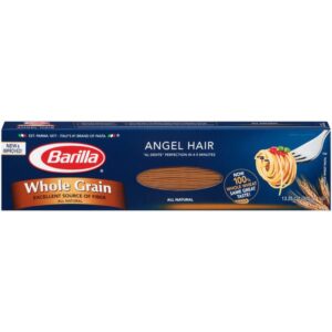 Barilla Whole Grain Pasta, Angel Hair, 16 Ounce