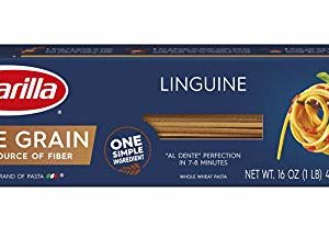 Barilla Whole Grain Pasta, Linguine, 16 Ounce (Pack of 20)