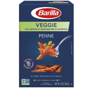 Barilla Veggie Pasta, Penne, 12 Ounce