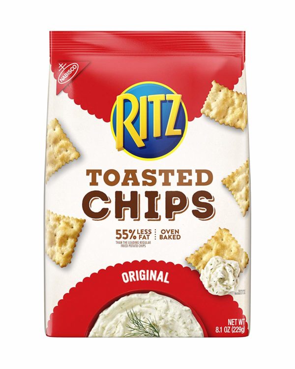 Ritz Toasted Chips, Original, 8.1 Ounce