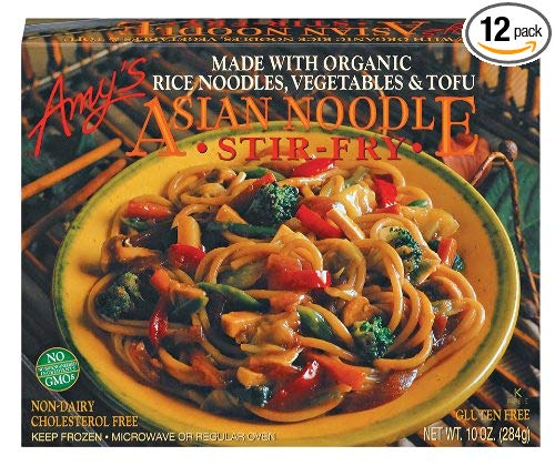 Amy's Asian Noodle Stir Fry, Organic, 10-Ounce Boxes (Pack of 12)
