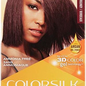 Revlon Colorsilk Moisture Rich Hair Color, Burgundy No. 52, 1 Count