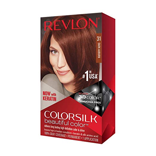 Revlon ColorSilk Hair Color, [31] Dark Auburn 1 ea