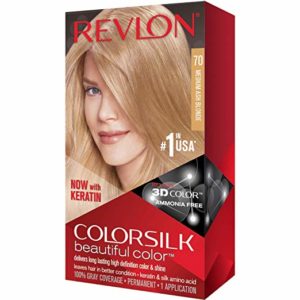 Revlon ColorSilk Hair Color 70 Medium Ash Blonde 1 Each