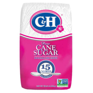 C&H Pure Cane Granulated White Sugar, 10 lb