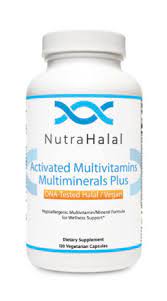 NutraHalal Advanced Vitamin C Formula - Halal DNA Tested High Potency Vitamin C for Men, Women and Children – 120 Count