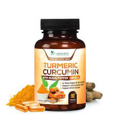 Turmeric Curcumin with Ginger and Bioperine. Vegan Joint Pain Relief, Anti-Inflammatory, Antioxidant, Anti-Aging Supplement with 10 milligrams of Black Pepper for Better Absorption. Natural Non-GMO