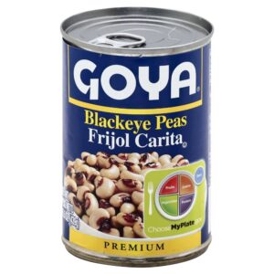 Goya Canned Black Eyed Peas, 15.5 Ounce