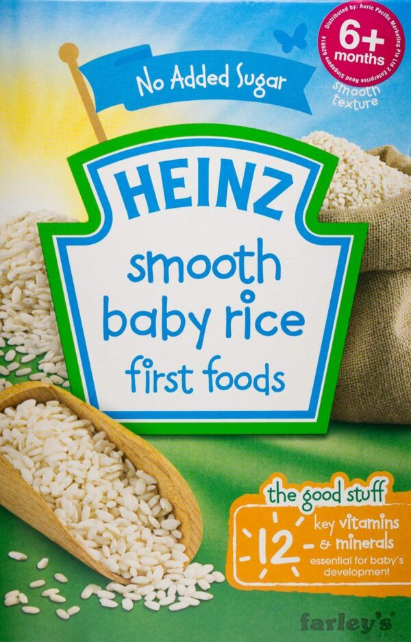 Heinz First Baby Foods , Smooth Baby Rice From 4 Months