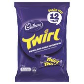 Cadbury Twirl Sharepack - 12 Treats
