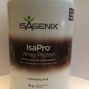 Isagenix Isapro Whey Protein Chocolate Canister (24.3oz) 30 Servings