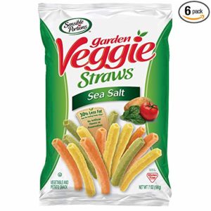 Sensible Portions Garden Veggie Straws, Sea Salt, 7 oz. (Pack of 6)