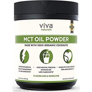 Viva Naturals MCT Oil Powder, 16 oz