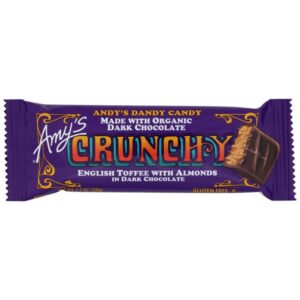 Amy's Crunchy Candy Bar, 12 Count