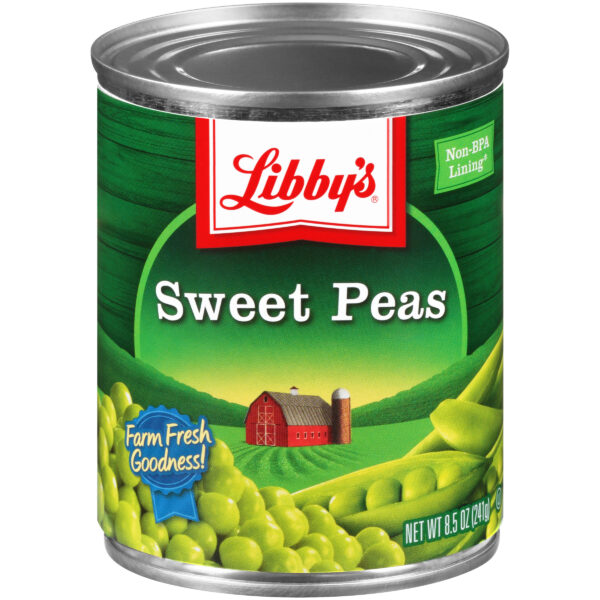 Libby's Sweet Peas, 8.5 Ounces (Pack of 12)