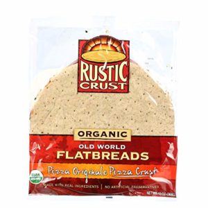 Rustic Crust Pizza Crust - Organic - Flatbreads - Pizza Originale - 13 oz - case of 8 - 95%+ Organic