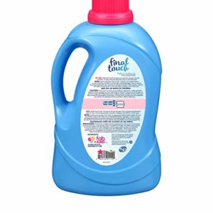 Spring Fresh Liquid Fabric Softener with WeaveShield Fabric Care Technology by Final Touch | Softens & Freshens Laundry | Works in All Standard & HE Washing Machines | 134 oz
