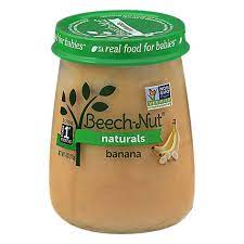 Beech-Nut Stage 1 Baby Food, Bananas, 4 Ounce (Pack of 10)